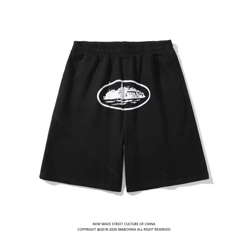 Corteiz Black Shorts – trapdrillwear